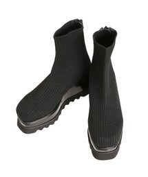 MURUA | リブソックスブーツ(ブーツ)