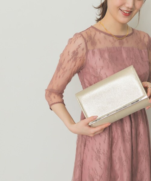 RODE SKO（ロデスコ）の「サブバッグ付3WAYパーティクラッチ（クラッチバッグ・レディース・BLACK/GOLD/SILVER・one）」の3枚目の写真