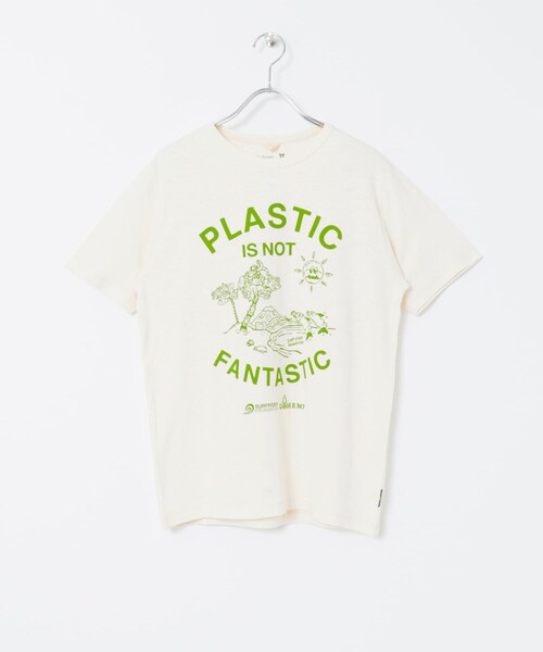 THE GOODLAND MARKET（ザグッドランドマーケット）の「SURFRIDER FOUNDATION　SFJxGOHEMP Message T-Shirts（Tシャツ/カットソー・メンズ・off・S/M/L/XL）」の10枚目の写真