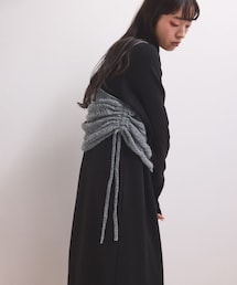 【WEB限定】ニットキャミソールセットワンピース