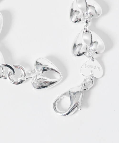 URBAN RESEARCH ROSSO（アーバンリサーチロッソ）の「in mood　HEART LINK -bracelet（ブレスレット・レディース・sv/gd・-）」の6枚目の写真