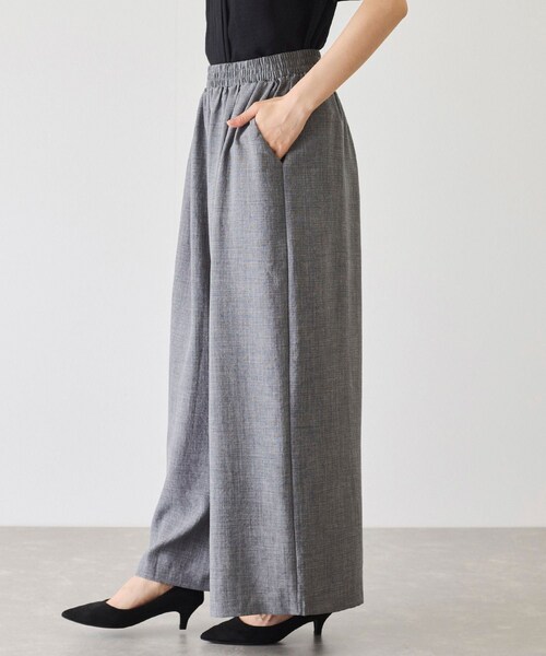 Jayro（ジャイロ）の「麻ライクパンツ（スラックス・レディース・ブラック/グレー/ブルー・F）」の19枚目の写真