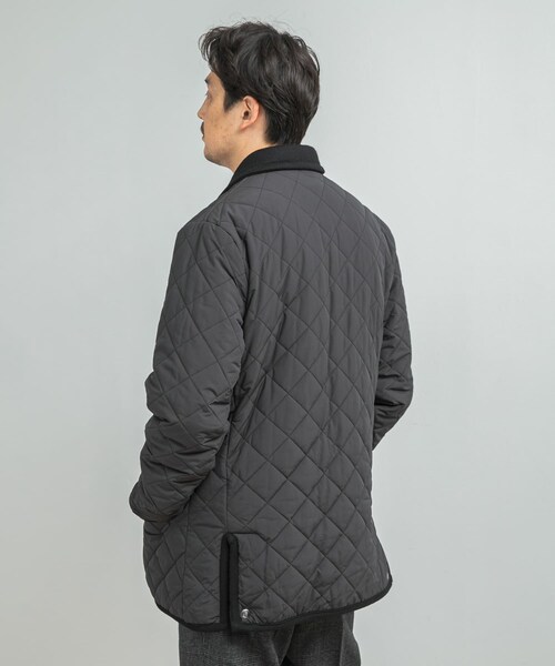 URBAN RESEARCH DOORS(アーバンリサーチドアーズ)の「LIFE STYLE TAILOR LIMONTA EAST キルティングコート(ダウンジャケット/コート・メンズ・BLACK/NAVY・M/L)」の6枚目の写真