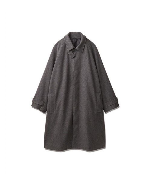 nissen（ニッセン）の「オーバーサイズロングコート（ジャケット/アウター・メンズ・杢チャコール/黒・M/L/LL/3L/4L/5L/6L/8L/10L）」の17枚目の写真