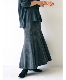 Ungrid | ニットフレアマキシスカート(スカート)