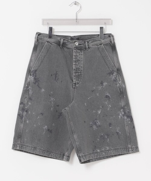URBAN RESEARCH(アーバンリサーチ)の「YLEVE HAND PAINT DENIM SHORTS(その他パンツ・メンズ・010 BLACK/040 CER・3/4)」の11枚目の写真