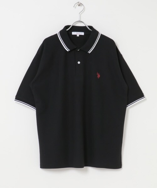 ITEMS URBANRESEARCH（アイテムズ アーバンリサーチ）の「U.S. POLO ASSN　カノコポロシャツ（ポロシャツ・メンズ・WHITE/BLACK/BLUE・M/L）」の22枚目の写真