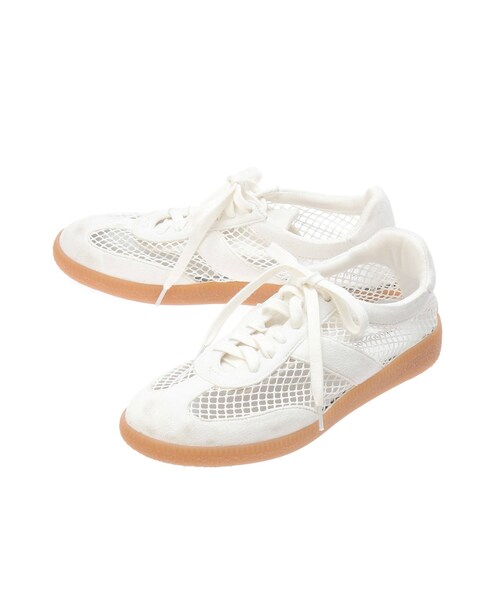 LAGUNAMOON（ラグナムーン）の「メッシュスニーカー（その他シューズ・レディース・ホワイト/チャコールグレー・S/M）」の2枚目の写真