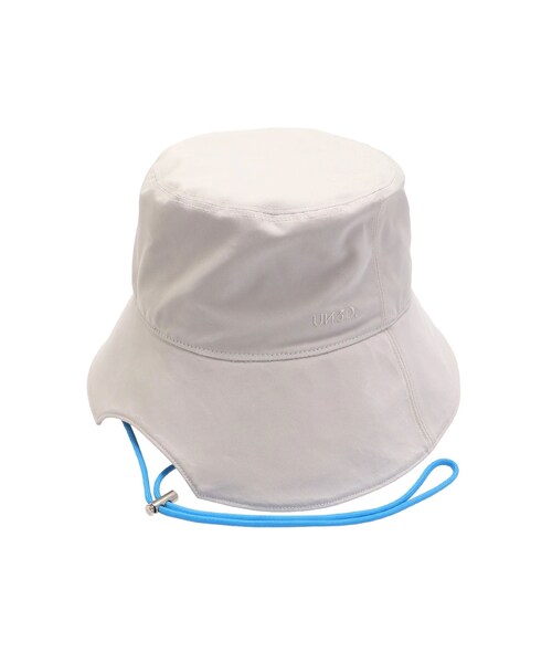 UN3D.（アンスリード）の「BACK LONG HAT（ハット・レディース・グレー/ブラック/ベージュ・F）」の5枚目の写真