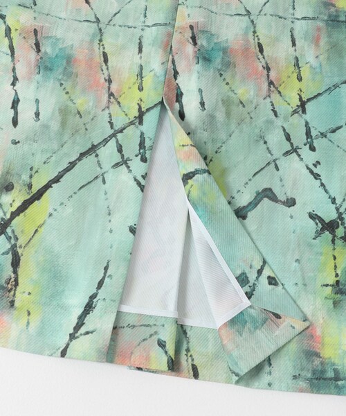 URBAN RESEARCH（アーバンリサーチ）の「RUMCHE　Hidamari Paint Skirt（スカート・レディース・BLUE・FREE）」の7枚目の写真