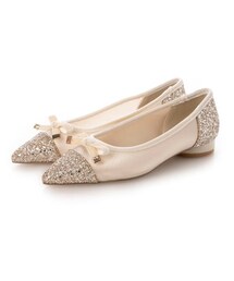 EVOL | 【EVOL/イーボル】 【ふかふか・軽量】シアー2cmバレエ IZ5818  (パンプス)