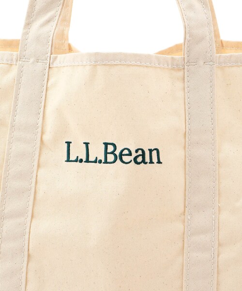 JUNRED（ジュンレッド）の「【 L.L.BEAN / エルエルビーン 】グローサリー・トート（トートバッグ・レディース・オフホワイト/オリーブ/ネイビー・F）」の14枚目の写真