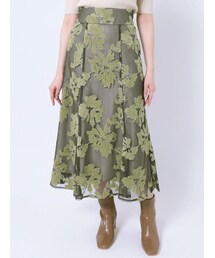 LAGUNAMOON | モール刺繍スカート(スカート)