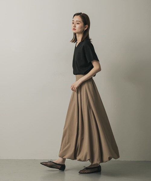 SENSE OF PLACE by URBAN RESEARCH（センスオブプレイスバイアーバンリサーチ）の「メッシュポインテッドシューズ（バレエシューズ・レディース・IVORY/BLACK・S/M/L）」の17枚目の写真