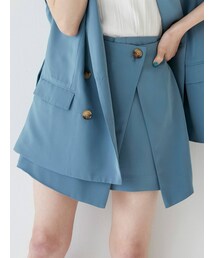 MURUA | ドビークロスラップキュロット【セットアップ着用可能】(スラックス)