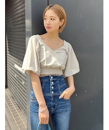EMODA | クロップクロストップ(Tシャツ/カットソー)