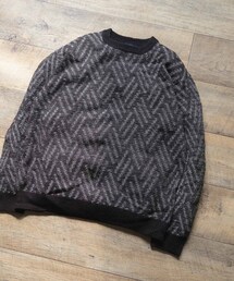 ITEMS URBANRESEARCH（アイテムズ アーバンリサーチ）の「ミックスカラー プルオーバー ニット（ニット/セーター・メンズ）」