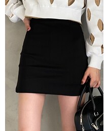 EMODA | ストレッチカーブミニスカート(スカート)