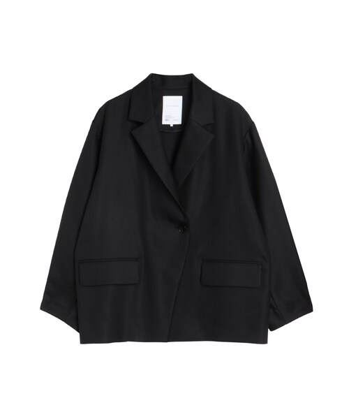 ELENDEEK（エレンディーク）の「TWILL BOYFRIEND JK（テーラードジャケット・レディース・アイボリー/ブラック/イエロー・F）」の3枚目の写真