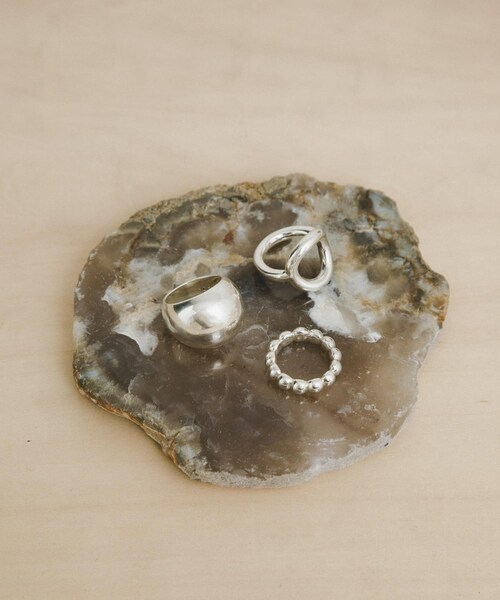 URBAN RESEARCH（アーバンリサーチ）の「decor『デコール』　Kyu ring（リング・レディース・Silver・one）」の5枚目の写真
