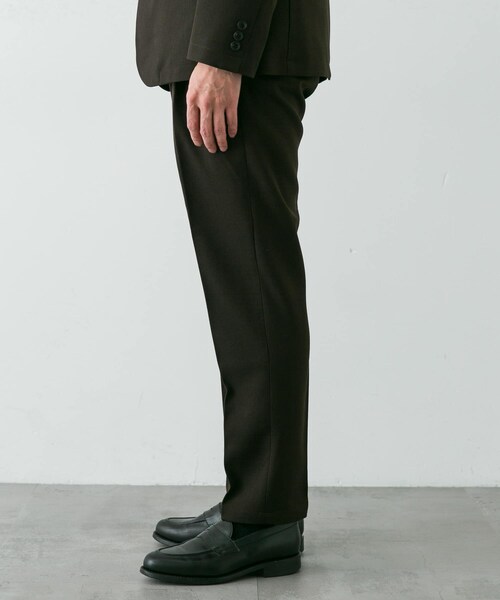 URBAN RESEARCH DOORS（アーバンリサーチドアーズ）の「LIFE STYLE TAILOR　ウールライクソフトツイルストレッチパンツ（スラックス・メンズ・GRAY/NAVY/BROWN・S/M/L/XL）」の19枚目の写真