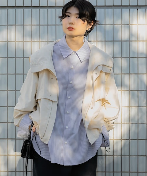 KBF（ケイビーエフ）の「ベストSETマウンテンパーカー（マウンテンパーカー・レディース・NAVY/IVORY/MOSS GRAY・one）」の16枚目の写真