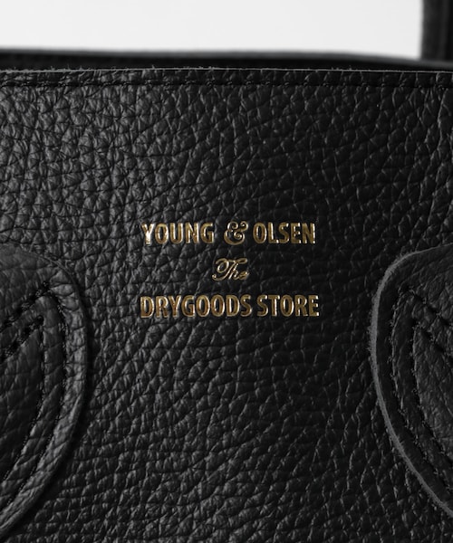 URBAN RESEARCH（アーバンリサーチ）の「YOUNG&OLSEN The DRYGOODS STORE　EMBOSSED LEATHER BELTED M（トートバッグ・メンズ・BLACK・FREE）」の8枚目の写真