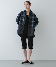 SENSE OF PLACE by URBAN RESEARCH | シアーチェックレイヤードシャツ(シャツ/ブラウス)