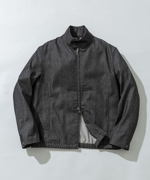 URBAN RESEARCH ROSSO（アーバンリサーチロッソ）の「『WEB限定』デニムスタンドブルゾン（ブルゾン・メンズ・INDIGO/BLACK/D.BLACK・M/L）」の16枚目の写真