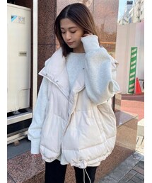 EMODA | オーバーダウンベスト(ダウンベスト)