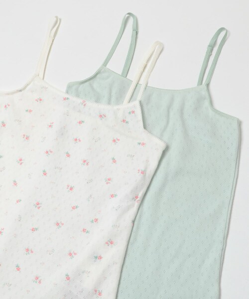URBAN RESEARCH DOORS（アーバンリサーチドアーズ）の「PETIT BATEAU　VEST TOP（キャミソール・レディース・ROSES・S）」の3枚目の写真