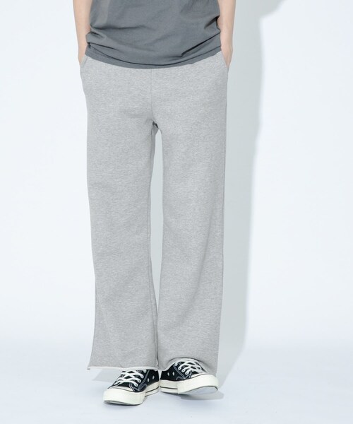 URBAN RESEARCH Sonny Label（アーバンリサーチサニーレーベル）の「GLASSY SEA　sweat flare pants（スウェットパンツ・レディース・GRAY/OATMEAL・FREE）」の5枚目の写真