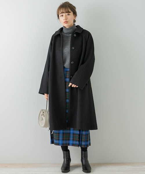 【時間限定特価】 BLACK LABEL ステンカラーコート Lサイズ超美品⭐️ 1755847641_500.jpg