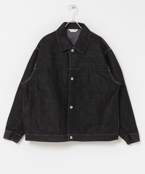 STILL BY HAND　HEMP MIXED DENIM BLOUSON