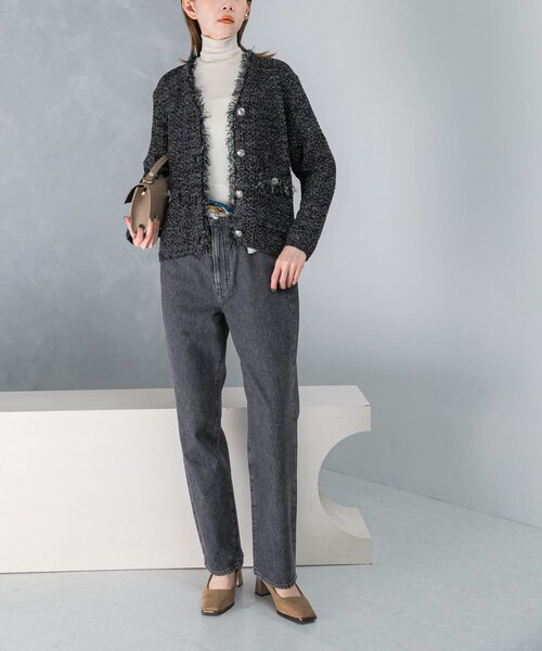 URBAN RESEARCH ROSSO（アーバンリサーチロッソ）の「NEEDBY heritage　LEAH PANTS（デニムパンツ・レディース・SHONANMDBL/SHONANDKGY・24/25/26/27/28）」の5枚目の写真