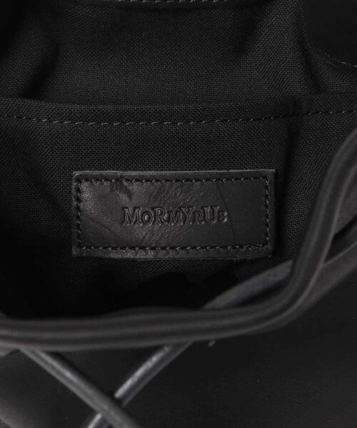 かぐれ（カグレ）の「MORMYRUS　drawstring bag（その他雑貨・レディース・BLACK・FREE）」の9枚目の写真