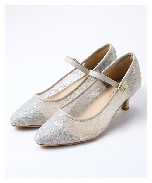 nissen（ニッセン）の「【ゆったり幅広】ポインテッドトゥレースストラップパンプス（低反発中敷）（ワイズ４Ｅ）（パンプス・メンズ・黒/アイボリー/ネイビー/ライトグレー・23.5cm/4E/24.0cm/4E/24.5cm/4E/25.0cm/4E/25.5cm/4E/26.0cm/4E/26.5cm/4E）」の16枚目の写真