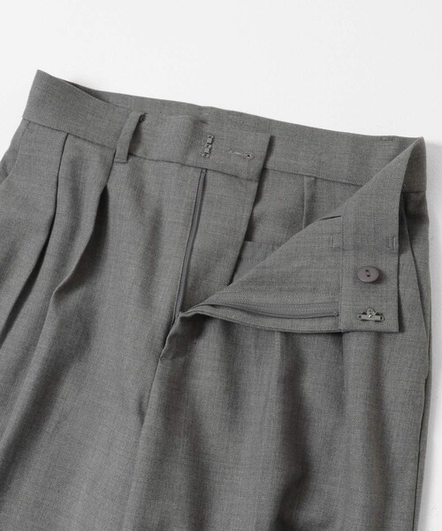 THE GOODLAND MARKET（ザグッドランドマーケット）の「cwtch　2TUCK WOOL SLACKS（その他パンツ・レディース・GRAY/CHARCOAL・1/2）」の22枚目の写真