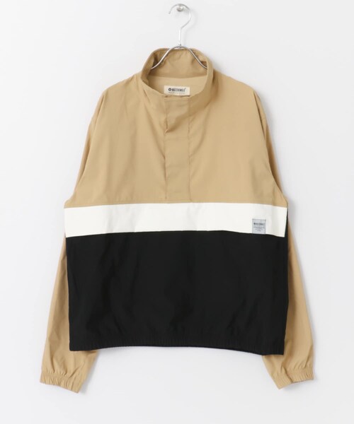 URBAN RESEARCH Sonny Label（アーバンリサーチサニーレーベル）の「MAGIC NUMBER　STRETCH TRACK BLOUSON∴（ブルゾン・メンズ・BLACK/BEIGE・M/L）」の14枚目の写真