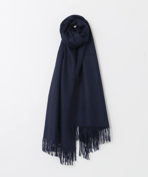 URBAN RESEARCH（アーバンリサーチ）の「HILLTOP　ラムズウールアンゴラストール∴（ストール/ショール・レディース・POMEGRANA/ANTLER/BAMBOO/CLA DENIM/NAVY・one）」の17枚目の写真