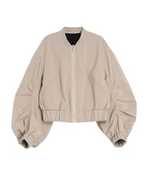 ELENDEEK | GATHER SLEEVE MA-1 BZ(ブルゾン)