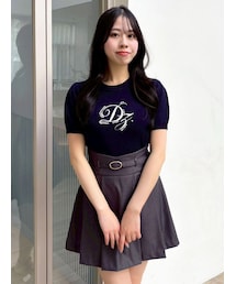 dazzlin | ロゴニットプルオーバー(ニット/セーター)