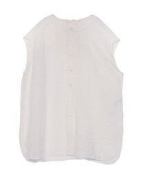 LAGUNAMOON | バンドカラーノースリーブシャツ(シャツ/ブラウス)