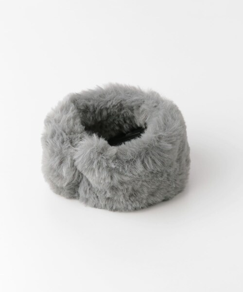 KBF（ケイビーエフ）の「KBFBOX　ファーバングル∴（ブレスレット・レディース・グレー/ブラウン/ネイビー・-0/-）」の5枚目の写真