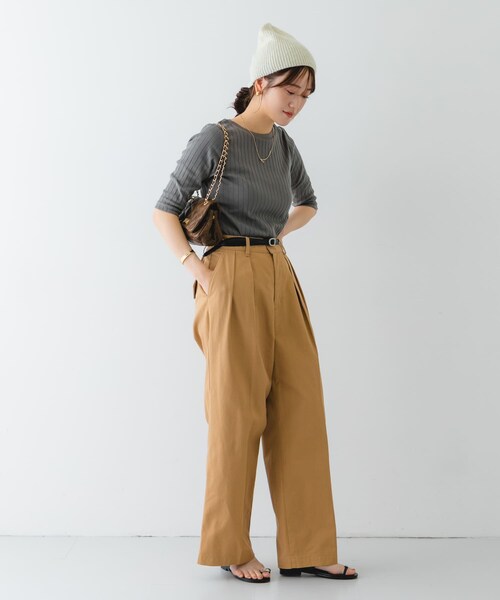 RODE SKO（ロデスコ）の「スパンコールニットワッチ（ニットキャップ/ビーニー・レディース・CHARCOAL/MILK/BLACK・one）」の17枚目の写真