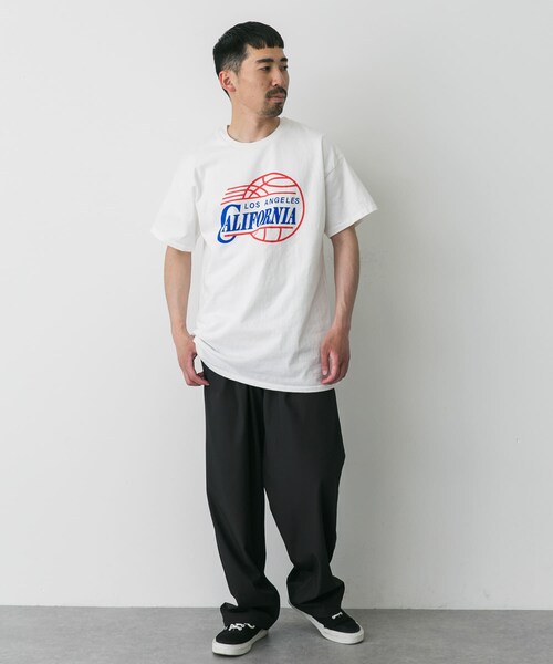 URBAN RESEARCH DOORS（アーバンリサーチドアーズ）の「『別注』SLOPPY SUPPLY×DOORS　CALIFORNIA T-SHIRTS（Tシャツ/カットソー・メンズ・GREEN/WHITE/BLACK/NAVY/BLUE・M/L/XL）」の12枚目の写真