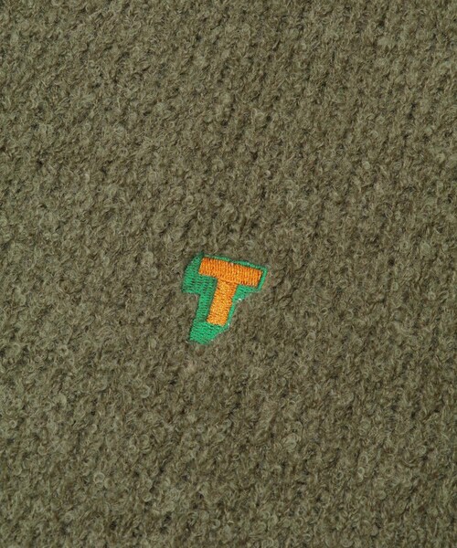 THE GOODLAND MARKET（ザグッドランドマーケット）の「TONY　Pier Ring Yarn Knit（ニット/セーター・メンズ・BLK/MOKA/GRN・M/XL）」の9枚目の写真