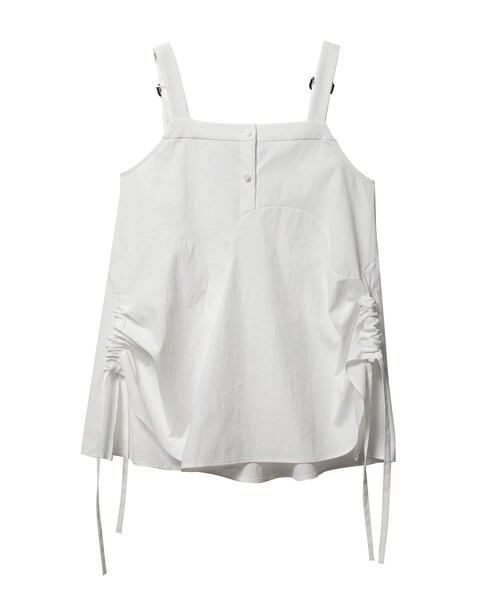 UN3D.（アンスリード）の「WAVE LINE GATHER CAMISOLE（キャミソール  