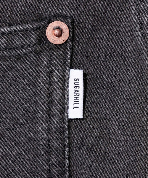 ADAM ET ROPE'(アダムエロペ)の「【SUGARHILL/シュガーヒル】"CAR SERVICE" MODERN DENIM REGULAR CUT(デニムパンツ・メンズ・ブラック・30/32)」の11枚目の写真