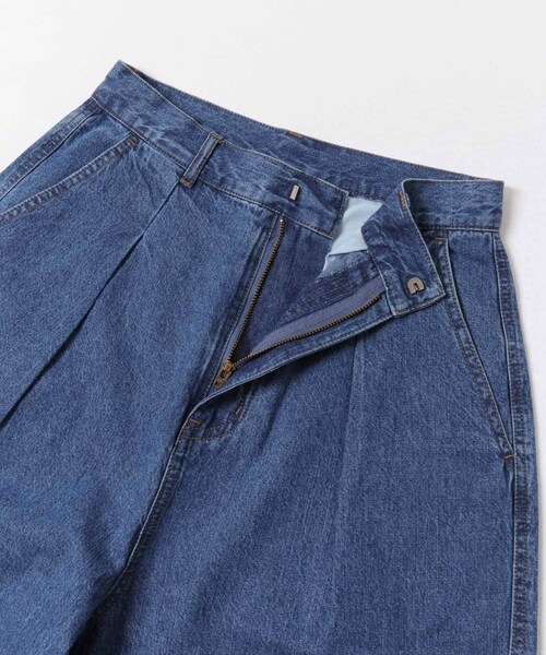 ITEMS URBANRESEARCH(アイテムズ アーバンリサーチ)の「ウエストタックデニムパンツ(デニムパンツ・レディース・BLU/IDG・S/M)」の12枚目の写真